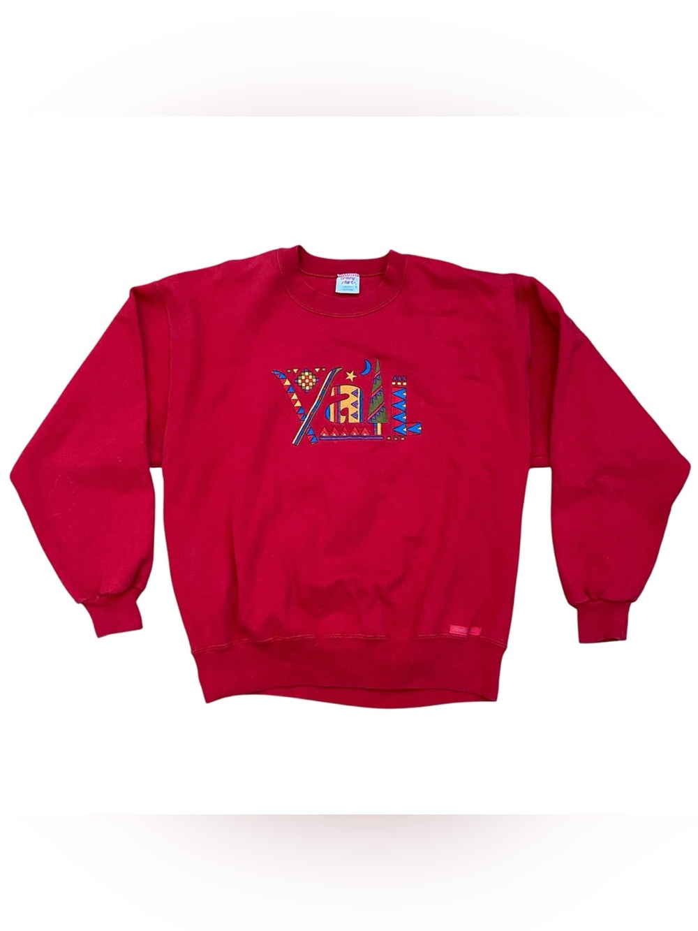 Vintage 1990s Crazy Shirt Yall Embroidered Crewneck Sweatshirt